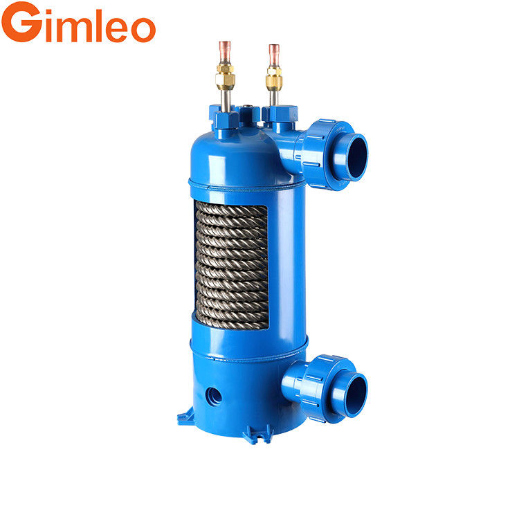 Kháng ăn mòn PVC Titanium trao đổi nhiệt Shell và thiết kế ống tùy chỉnh