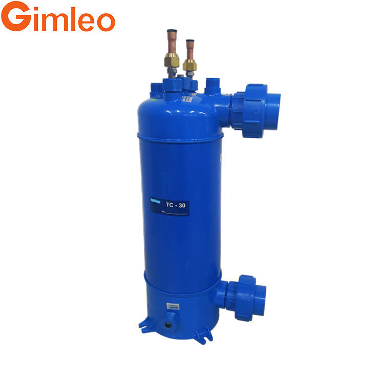 PVC tùy chỉnh PPR Shell Titanium Bộ trao đổi nhiệt Kháng ăn mòn 1-5 MPa Áp lực