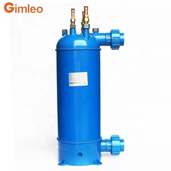 Titanium cuộn PVC Shell Nước đến nước trao đổi nhiệt cho năng lượng bể bơi nồi hơi