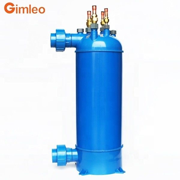 Titanium cuộn PVC Shell Nước đến nước trao đổi nhiệt cho năng lượng bể bơi nồi hơi