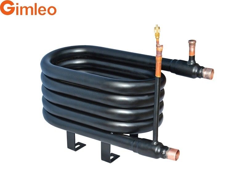 Máy trao đổi nhiệt dây chuyền đồng trục đồng bằng đồng công nghiệp GY-0200C cho máy ngưng tụ / bốc hơi