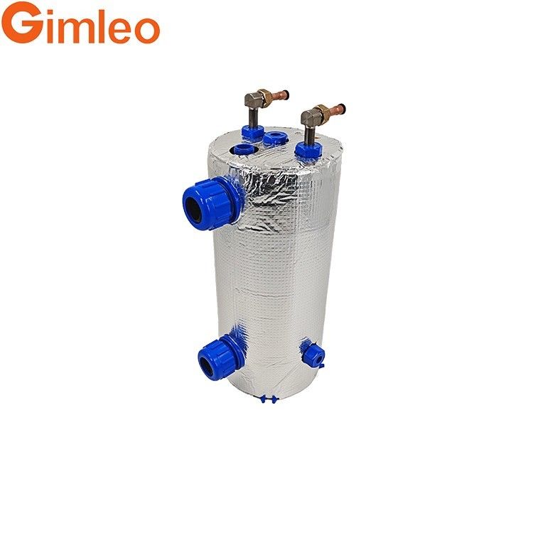 Dòng chảy nước 2.0 M3/h Ti-tan Cooler Nổi nhiệt với cách ly ETA-1.5 TA1 Grade