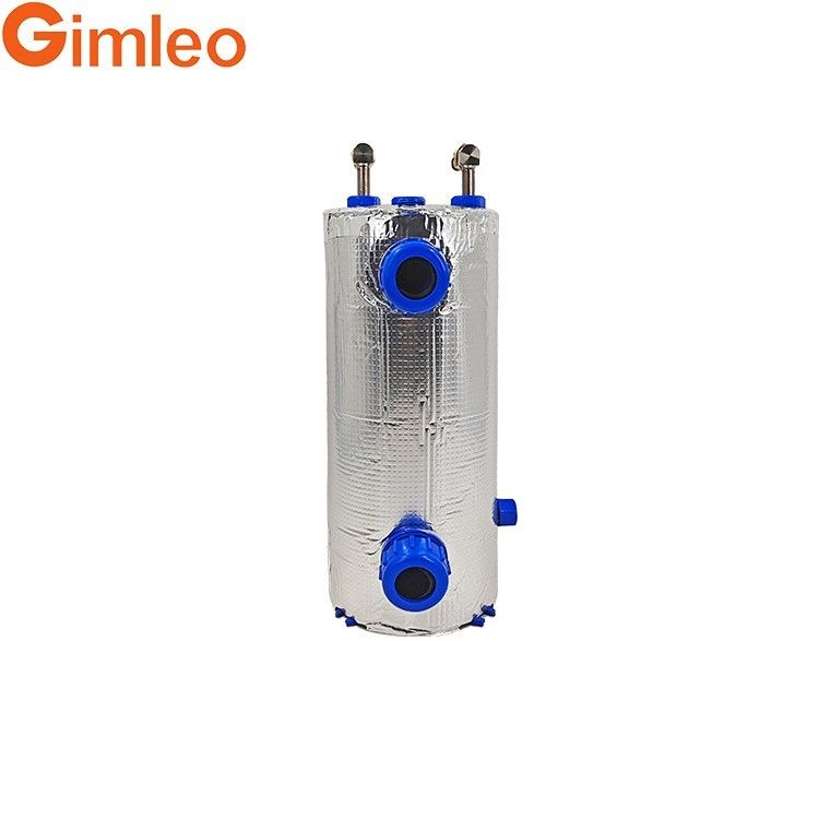 Dòng chảy nước 2.0 M3/h Ti-tan Cooler Nổi nhiệt với cách ly ETA-1.5 TA1 Grade
