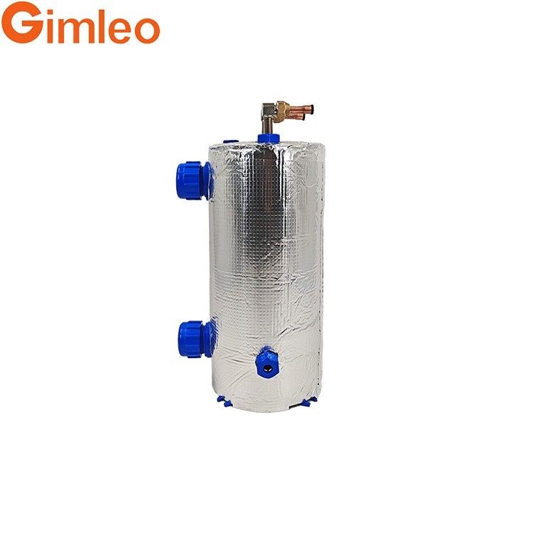 Dòng chảy nước 2.0 M3/h Ti-tan Cooler Nổi nhiệt với cách ly ETA-1.5 TA1 Grade