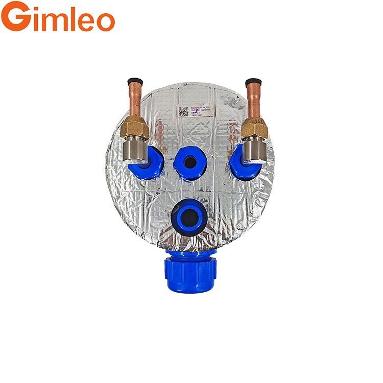 Dòng chảy nước 2.0 M3/h Ti-tan Cooler Nổi nhiệt với cách ly ETA-1.5 TA1 Grade