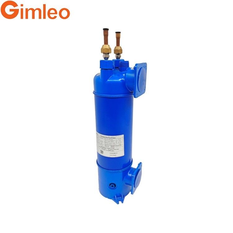 3HP bể bơi trao đổi nhiệt MHTA-3 với PVC Shell / 9.52mm đầu ra tủ lạnh