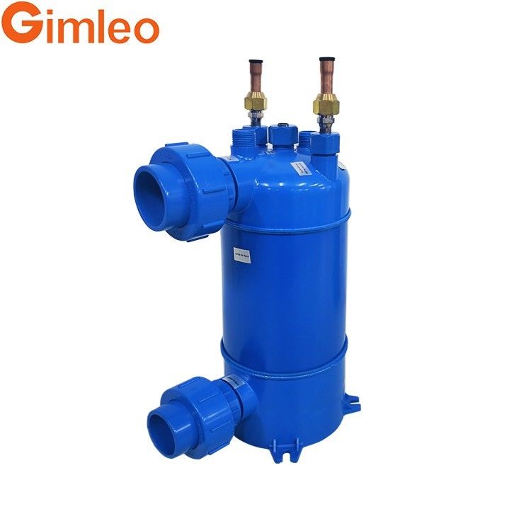 1.5 HP R22 Titanium Coil Sea Water Condenser MHTA-1.5 Làm mát bền vững / bền vững