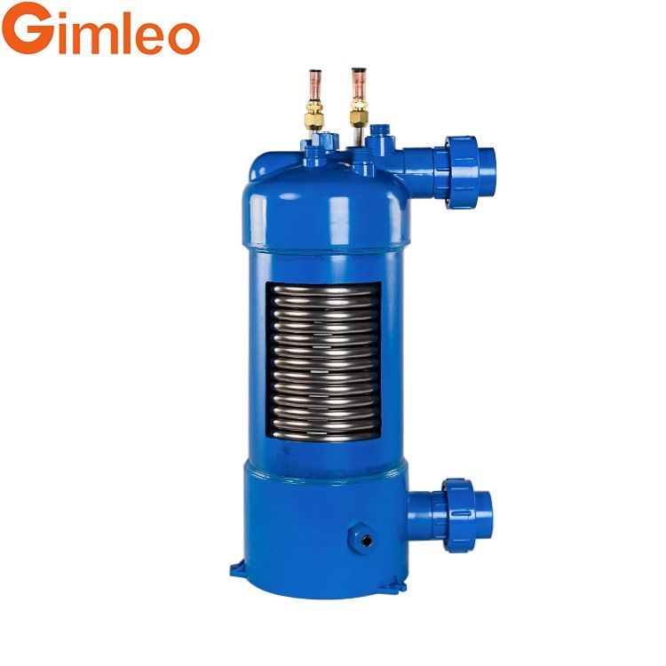 MHTA-3 ống titan trao đổi nhiệt với vỏ PVC / 12.7 kết nối chất làm lạnh