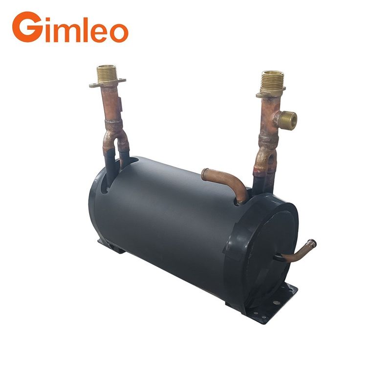 Vàng T2 / TP2 ống In Shell trao đổi nhiệt GAH05-CMF Với 10kw công suất làm mát