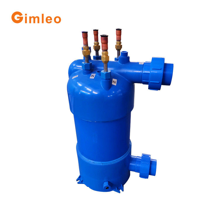 Custom Shell And Tube Heat Exchanger MHTA-1.5 2.2m3/H Tỷ lệ lưu lượng chất lỏng cho gia đình