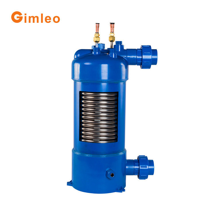 Custom Shell And Tube Heat Exchanger MHTA-1.5 2.2m3/H Tỷ lệ lưu lượng chất lỏng cho gia đình