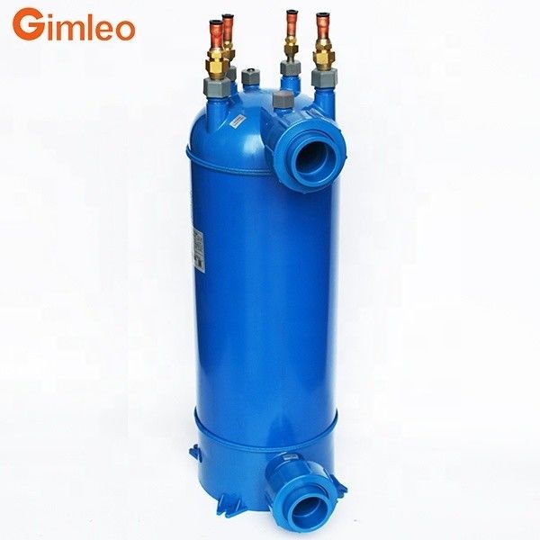 17KG Titanium PVC trao đổi nhiệt Condenser cho Inverter bể bơi máy sưởi ấm máy bơm nhiệt MHTA-15