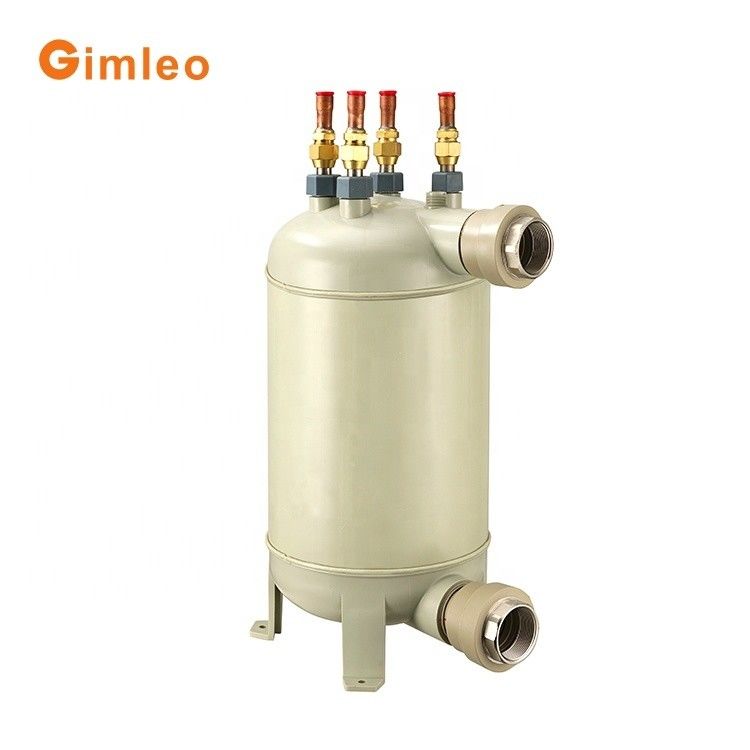 HTS-7 PPR Shell hàn 12,7mm ống titan trao đổi nhiệt để điều chỉnh nhiệt độ