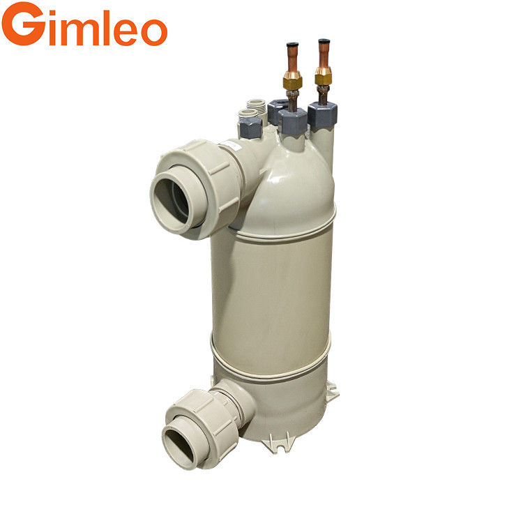 Tiện đổi nhiệt Titanium PPR Shell Water To Water Boiler HTS5 chống ăn mòn nhiệt độ cao