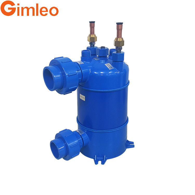 MHTA1.5 Pool Heat Exchanger 5KW 17000BTU Titanium Coil Tube Thread Tube Heat Exchanger được sử dụng trong máy thủy sản