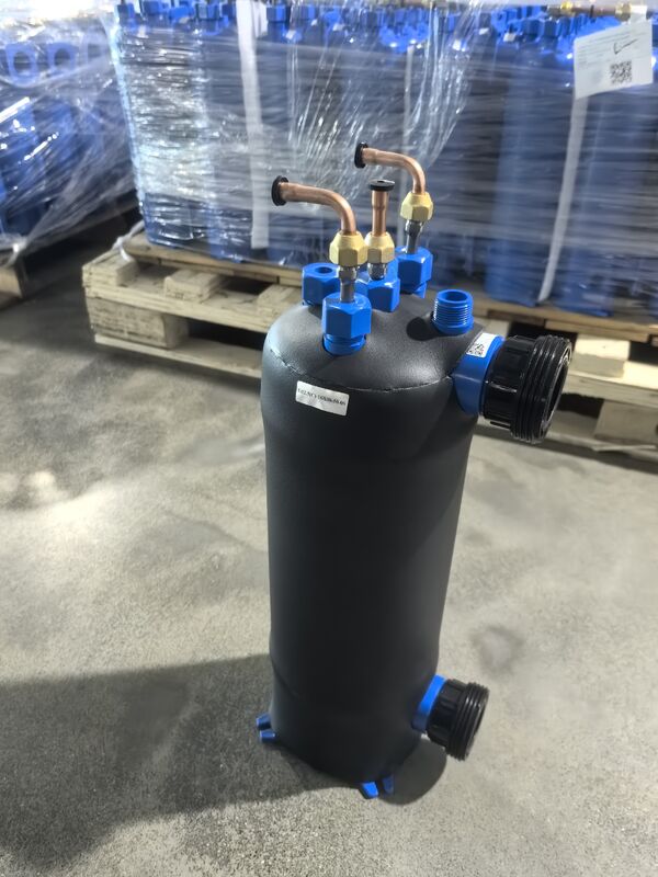 Gimleo Isolation Titanium Heat Exchanger ETA-0.5 được sử dụng làm bốc hơi được sản xuất cho các hệ thống quản lý nhiệt công nghiệp