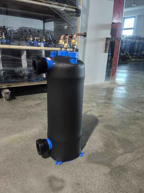 2 inch kết nối nước máy lạnh trao đổi nhiệt ETA-0.5 Cung cấp khả năng chống ăn mòn cao và nhiệt độ đầu ra 7C cho HVAC làm mát