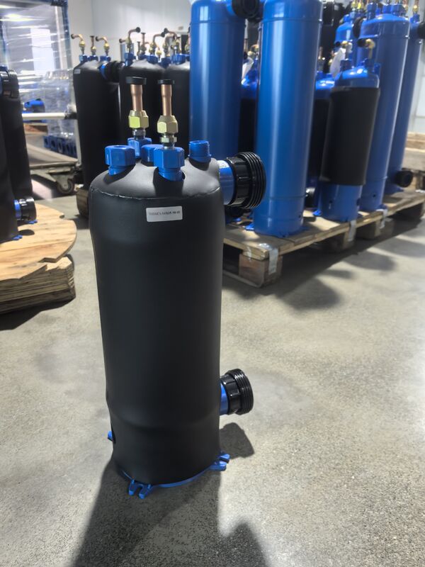 Tiện giới máy thay đổi nhiệt ống titan ETA7.5 Vật liệu PVC Kháng ăn mòn cao cho hệ thống làm mát công nghiệp