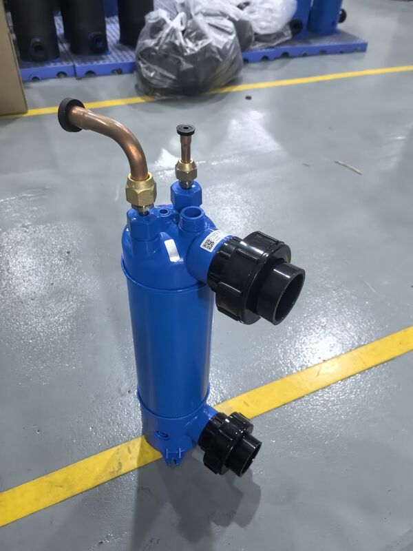 Áp suất vòng nước lên đến 5 bar Máy trao đổi nhiệt nước biển MHTA-3 với cài đặt dọc hoặc ngang và phạm vi nhiệt độ nước từ 0 đến 45 độ C