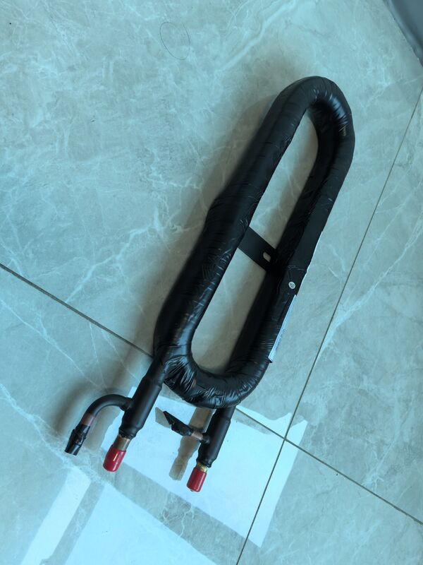 Stainless Steel HVAC trao đổi nhiệt đồng trục cung cấp 3 4 Inch Water Connection tương thích với các thiết bị HVAC khác nhau