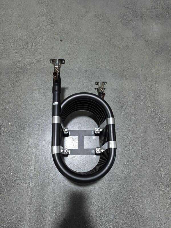 Khả năng sưởi ấm 6 đến 300 Kw Máy trao đổi nhiệt đồng trục hỗ trợ phạm vi nhiệt độ làm việc trừ 50 đến 150 độ C