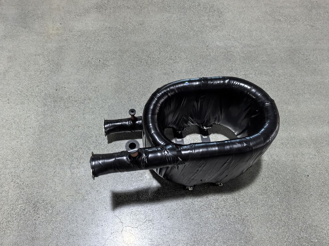 Khả năng sưởi ấm 6 đến 300 Kw Máy trao đổi nhiệt nước nóng Thép không gỉ Shell ống đồng Thiết bị chuyển nhiệt bền