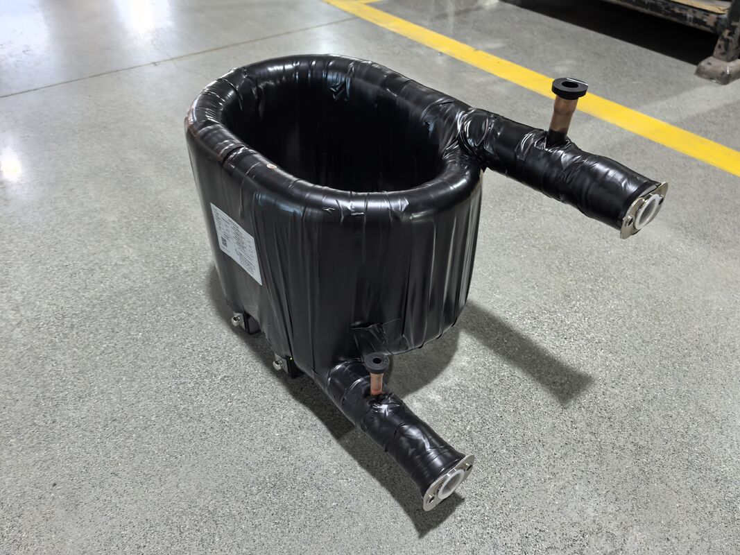 Phạm vi nhiệt độ hoạt động Từ 50 đến 150 độ Khối trao đổi nhiệt đồng trục trong cấu trúc ống Công suất sưởi ấm 6 đến 300 Kw Được thiết kế cho hệ thống HVAC