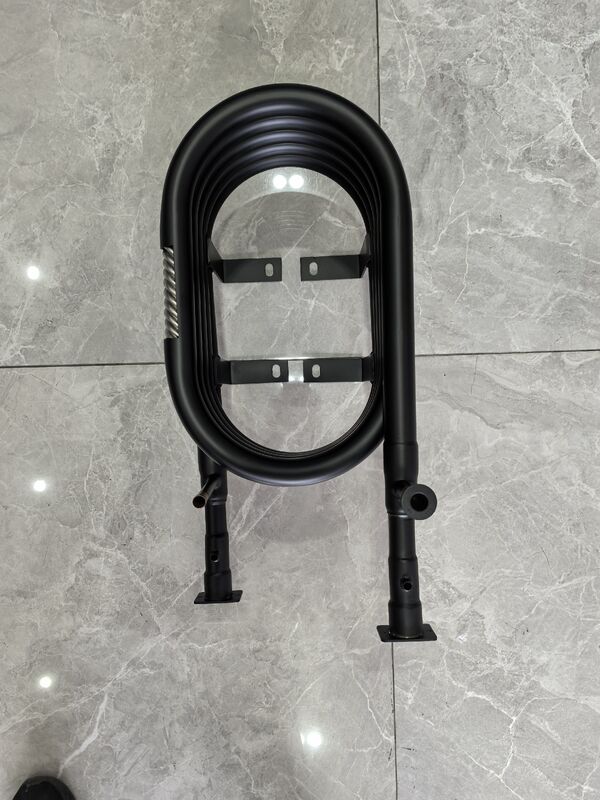 Áp lực phía nước 1.0Mpa Máy trao đổi nhiệt đồng trục được thiết kế cho áp suất phía chất làm mát 4.2Mpa và phạm vi nhiệt độ hoạt động 0C đến 150C