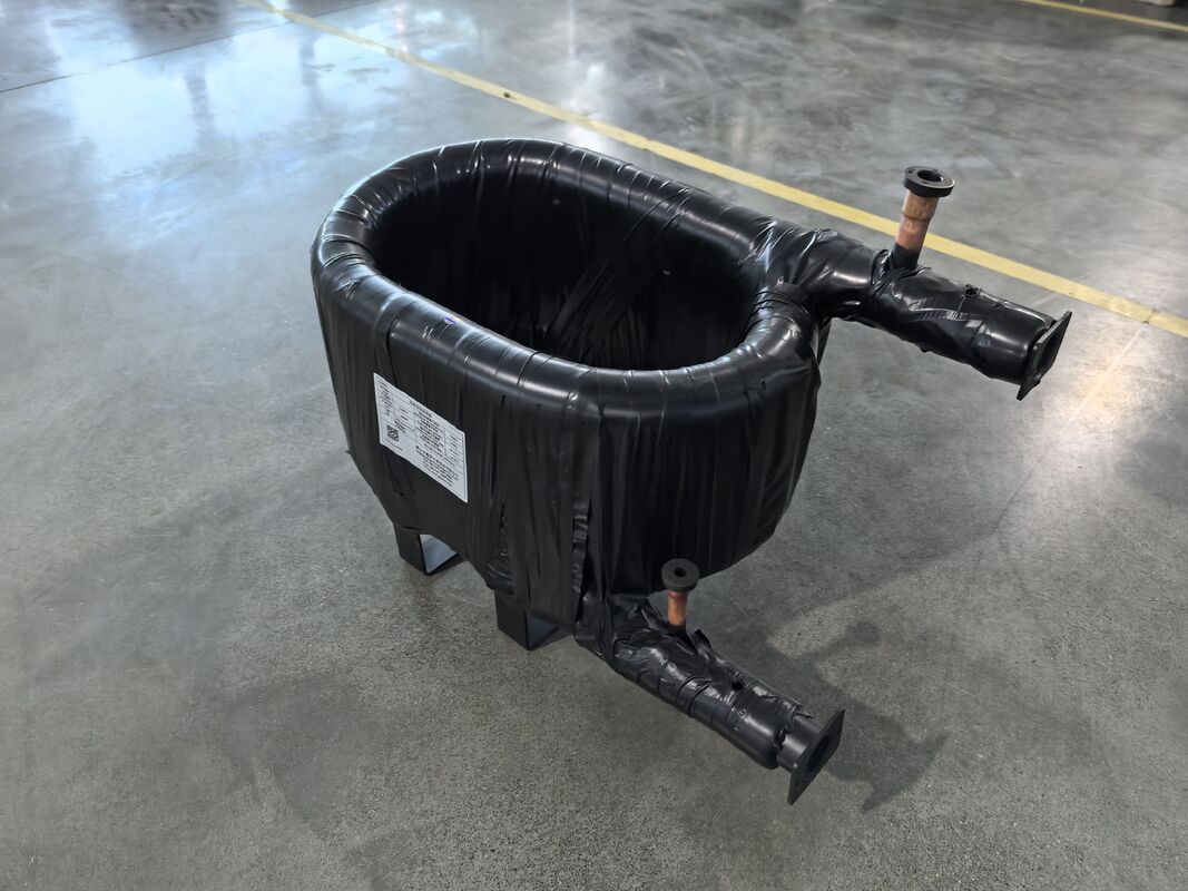 ống bên trong cho hệ thống nước HVAC trao đổi nhiệt đồng trục làm từ Supper SPHC vật liệu vỏ thép cung cấp và giải pháp nhiệt