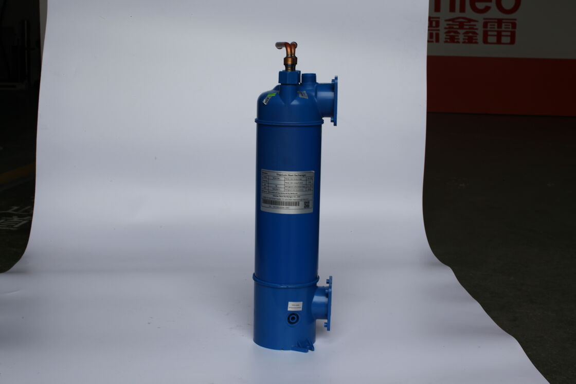 Bộ trao đổi nhiệt titan cho hệ thống sưởi và làm mát được thiết kế cho nhiệt độ từ 0 đến 40 độ C với nhu cầu bảo trì thấp