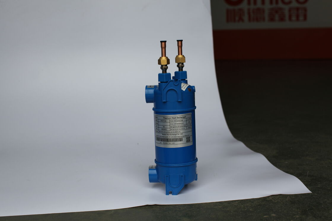 Bộ trao đổi nhiệt titan cho hệ thống sưởi và làm mát được thiết kế cho nhiệt độ từ 0 đến 40 độ C với nhu cầu bảo trì thấp