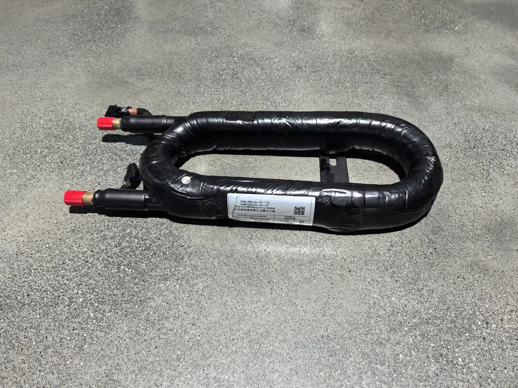 Bộ trao đổi nhiệt đồng trục Model GY0200C với lưu lượng chất lỏng từ 1 đến 100kg cho Hệ thống HVAC Thương mại