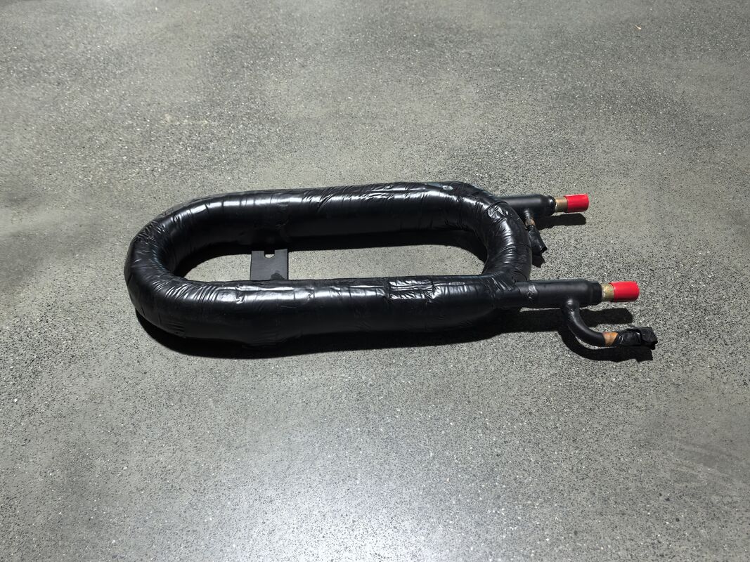 Bộ trao đổi nhiệt đồng trục với dải nhiệt độ hoạt động từ -50°C đến 300°C và diện tích truyền nhiệt từ 1 đến 10 mét vuông trong chiều rộng nhỏ gọn 140mm