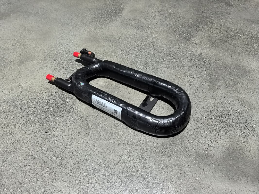 20℃ To 65℃ Working Temperature Range Coaxial Heat Exchanger with 140 Mm Width and Variable Heat Transfer Area for Industrial Applications