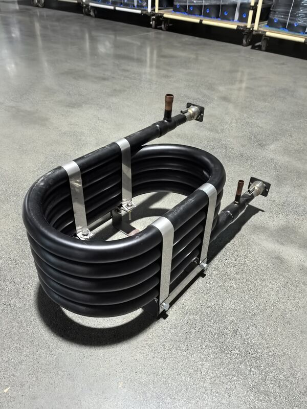 Máy trao đổi nhiệt đồng trục hiệu suất cao với áp suất tối đa 4,2MPA và các tùy chọn đồng titan thép không gỉ