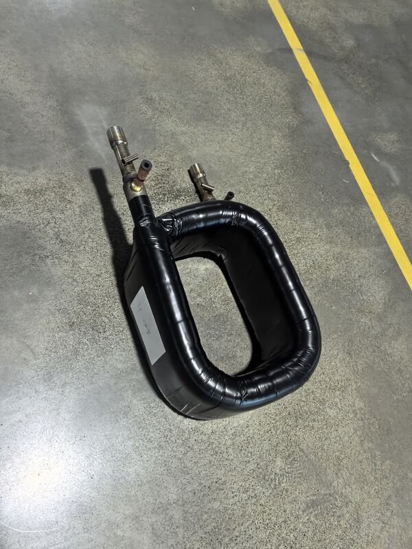 Bộ trao đổi nhiệt đồng trục công suất sưởi từ 6 đến 36 Kw với áp suất phía nước 1.0Mpa và thiết kế chống ăn mòn cho ứng dụng làm mát