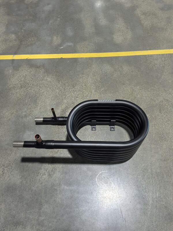 1.0Mpa áp suất bên nước Máy trao đổi nhiệt đồng trục với cấu trúc thép không gỉ và công suất sưởi ấm 6-36 kW