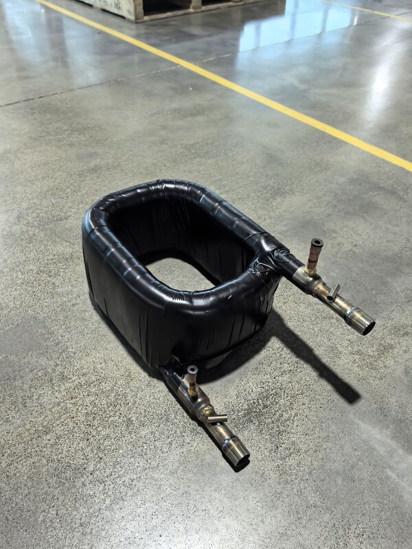 Máy trao đổi nhiệt đồng trục với cửa ra tủ lạnh 9,52mm 1.0Mpa Áp suất mặt nước và xây dựng bền cho hoạt động lâu dài