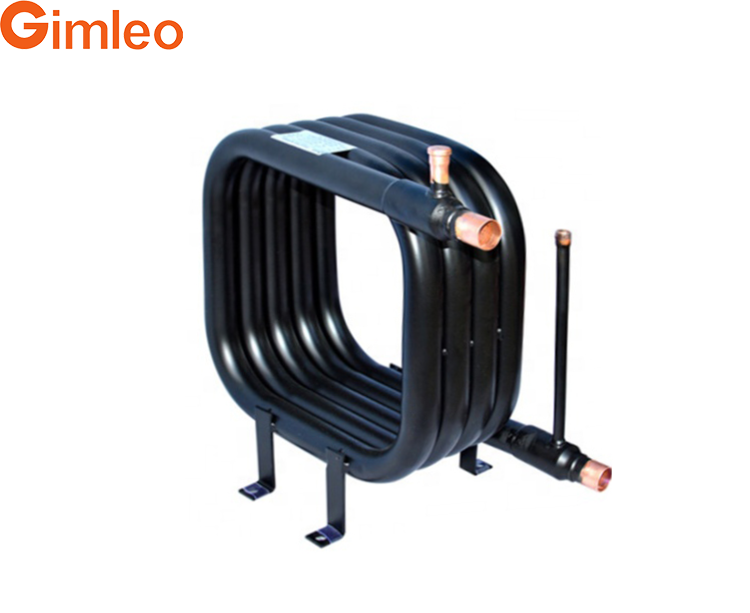 Bộ trao đổi nhiệt cuộn đồng trục Miniwatt Model Z18 Được làm bằng đồng bền cho máy bơm tủ lạnh
