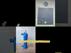 Bao bì bọt trao đổi nhiệt titan